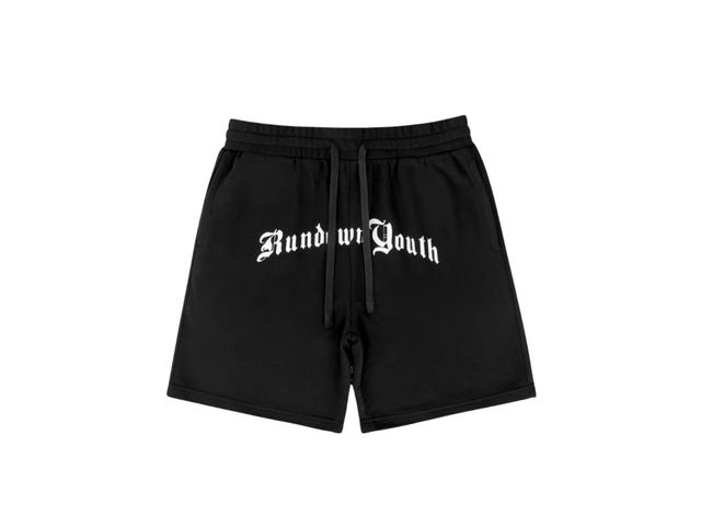 RUNDOWNYOUTH RUNDOWNYOUTH Jersey Drawstring Short Pants 03 - view 2