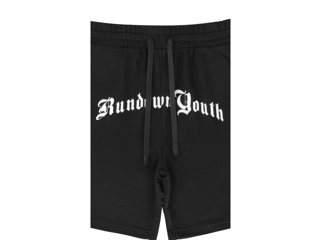 RUNDOWNYOUTH RUNDOWNYOUTH Jersey Drawstring Short Pants 03 - view 4