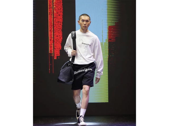 RUNDOWNYOUTH RUNDOWNYOUTH Jersey Drawstring Short Pants 03 - view 7