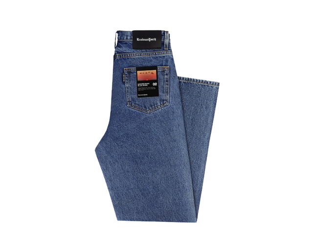 RUNDOWNYOUTH RUNDOWNYOUTH Missing Dark Blue Jeans 02 - view 3