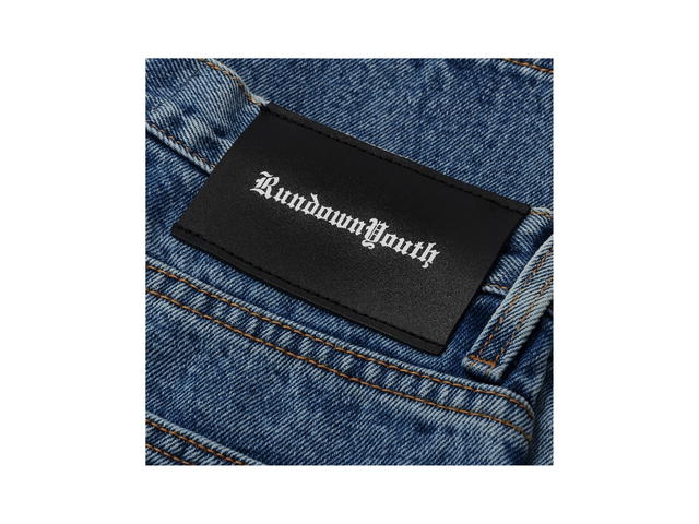 RUNDOWNYOUTH RUNDOWNYOUTH Missing Dark Blue Jeans 02 - view 4