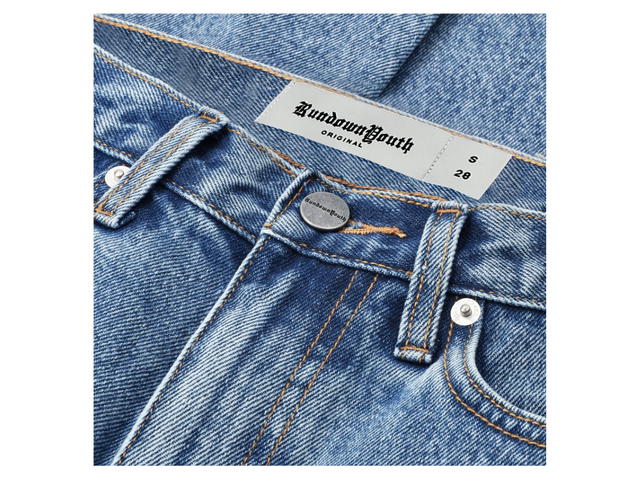 RUNDOWNYOUTH RUNDOWNYOUTH Missing Light Blue Jeans 01 - view 4