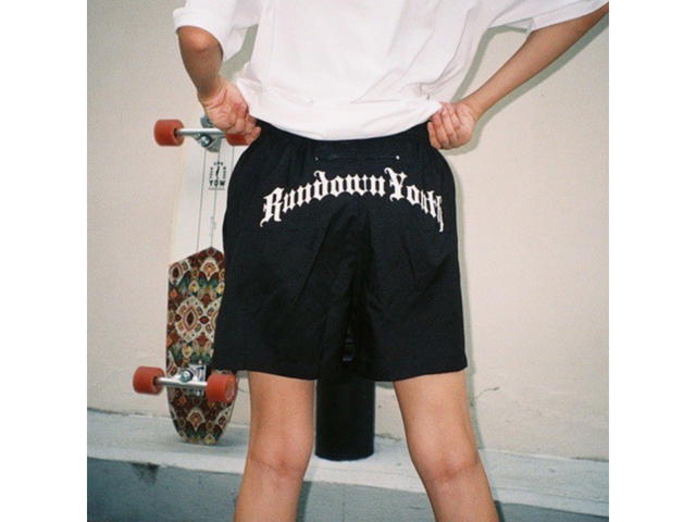 RUNDOWNYOUTH RUNDOWNYOUTH Old Skool Logo Short Pants 02 - view 4