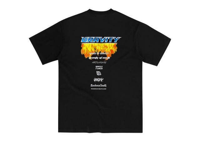 RUNDOWNYOUTH RUNDOWNYOUTH RDY Gravity Logo T-Shirt 042 - view 2