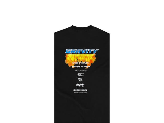 RUNDOWNYOUTH RUNDOWNYOUTH RDY Gravity Logo T-Shirt 042 - view 3