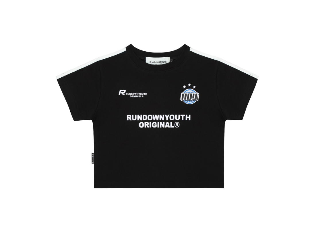 RUNDOWNYOUTH RUNDOWNYOUTH RDY Soccer Crop Tee 02