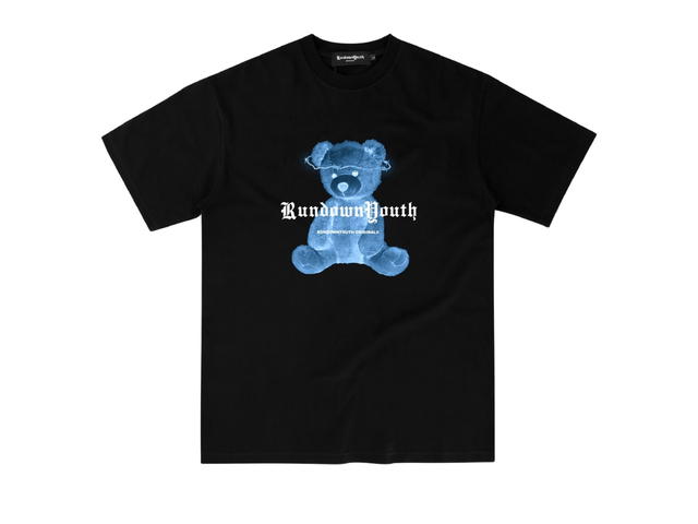 RUNDOWNYOUTH RUNDOWNYOUTH X-ray Teddy Bear Logo T-Shirt 033 - view 1