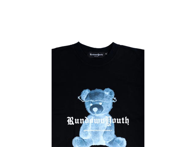 RUNDOWNYOUTH RUNDOWNYOUTH X-ray Teddy Bear Logo T-Shirt 033 - view 3