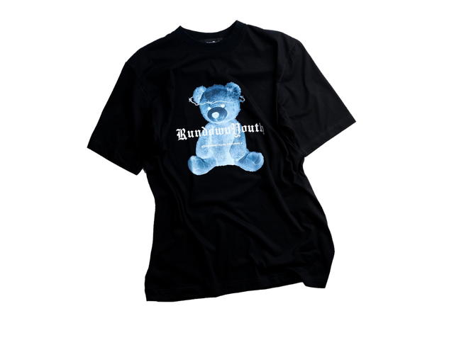 RUNDOWNYOUTH RUNDOWNYOUTH X-ray Teddy Bear Logo T-Shirt 033 - view 6