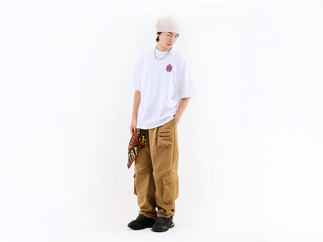 RUNONSUN RUNONSUN CARGO PANTS "24AW COLLECTION" (BR) - view 3
