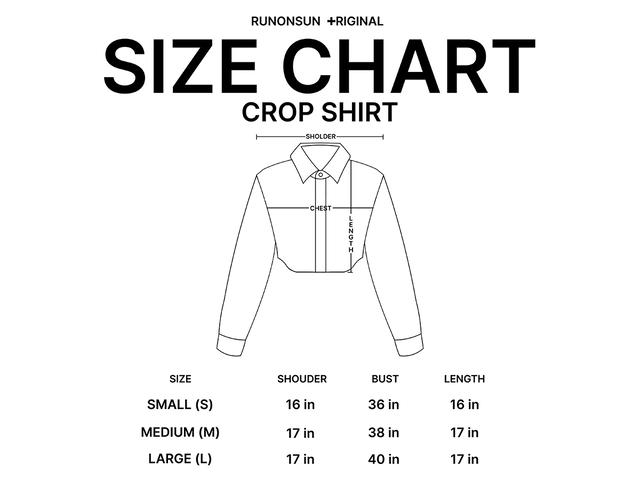 RUNONSUN RUNONSUN CROP SHIRT “RUNONSUN LOGO ” (PK) - view 5