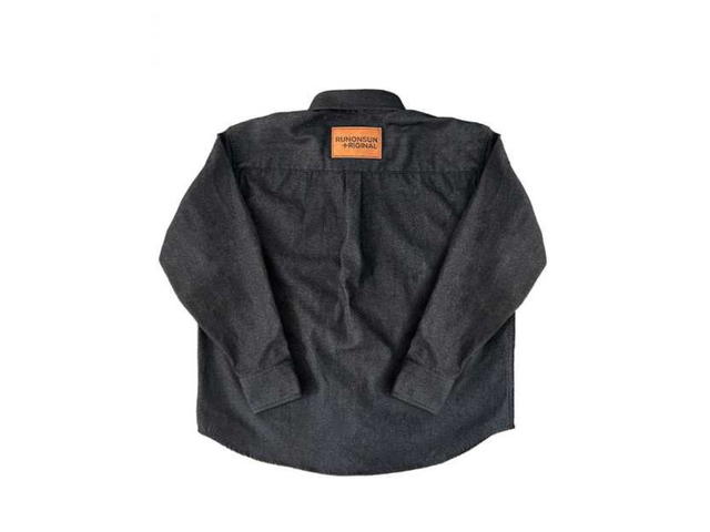RUNONSUN RUNONSUN LONG-SLEEVED SHIRT IN DENIM (BL) - view 2