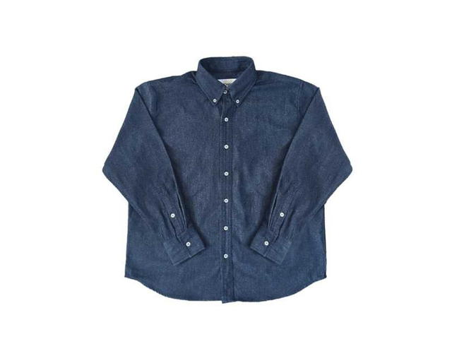 RUNONSUN RUNONSUN LONG-SLEEVED SHIRT IN DENIM (BU) - view 1