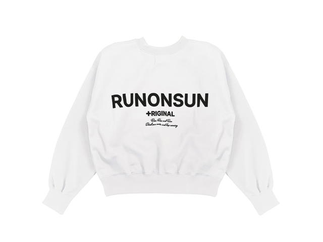 RUNONSUN RUNONSUN Sweater ‘Keep Running LOGO’ - view 2