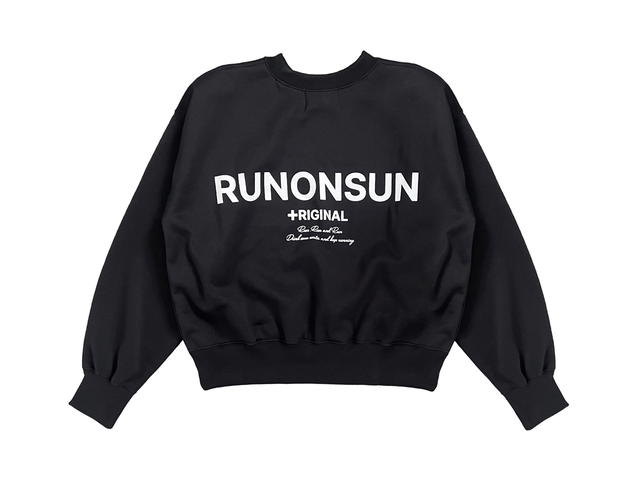 RUNONSUN RUNONSUN Sweater ‘Keep Running LOGO’ - view 2
