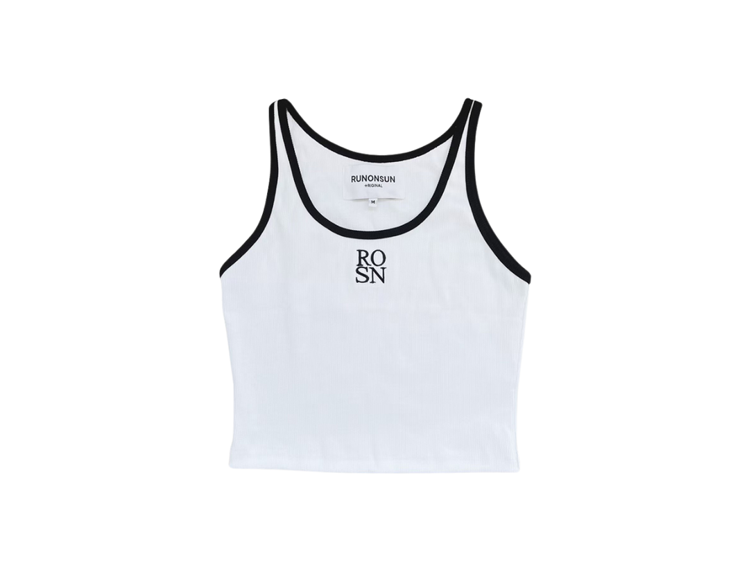 RUNONSUN RUNONSUN TANK TOP 24SS (WH)