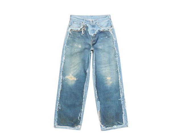 Acne Studios Acne Studios Trompe-l’œil Jeans 1981 Mid Blue - view 1