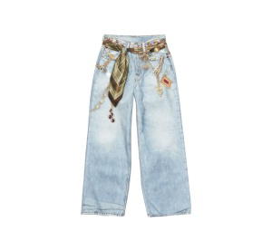 Buy Acne Studios 1981 Jeans Trompe-l'œil Jewellery Light Blue at Sasom – Authentic and Ready to Ship