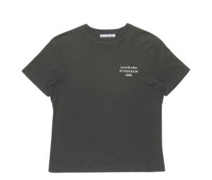 Buy Acne Studios Sprayed Logo T-Shirt Faded Black (Women's/Men's) at Sasom – Authentic and Ready to Ship