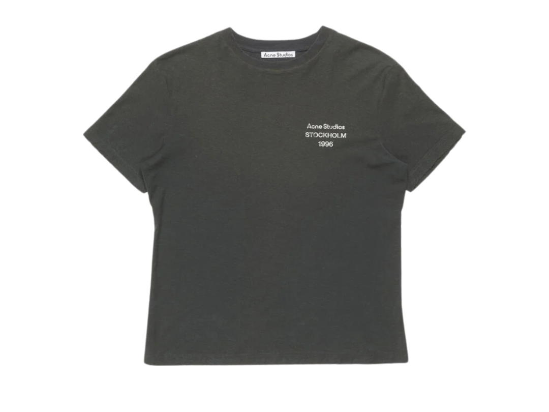 Acne Studios Acne Studios Sprayed Logo T-Shirt Faded Black (Women's/Men's)
