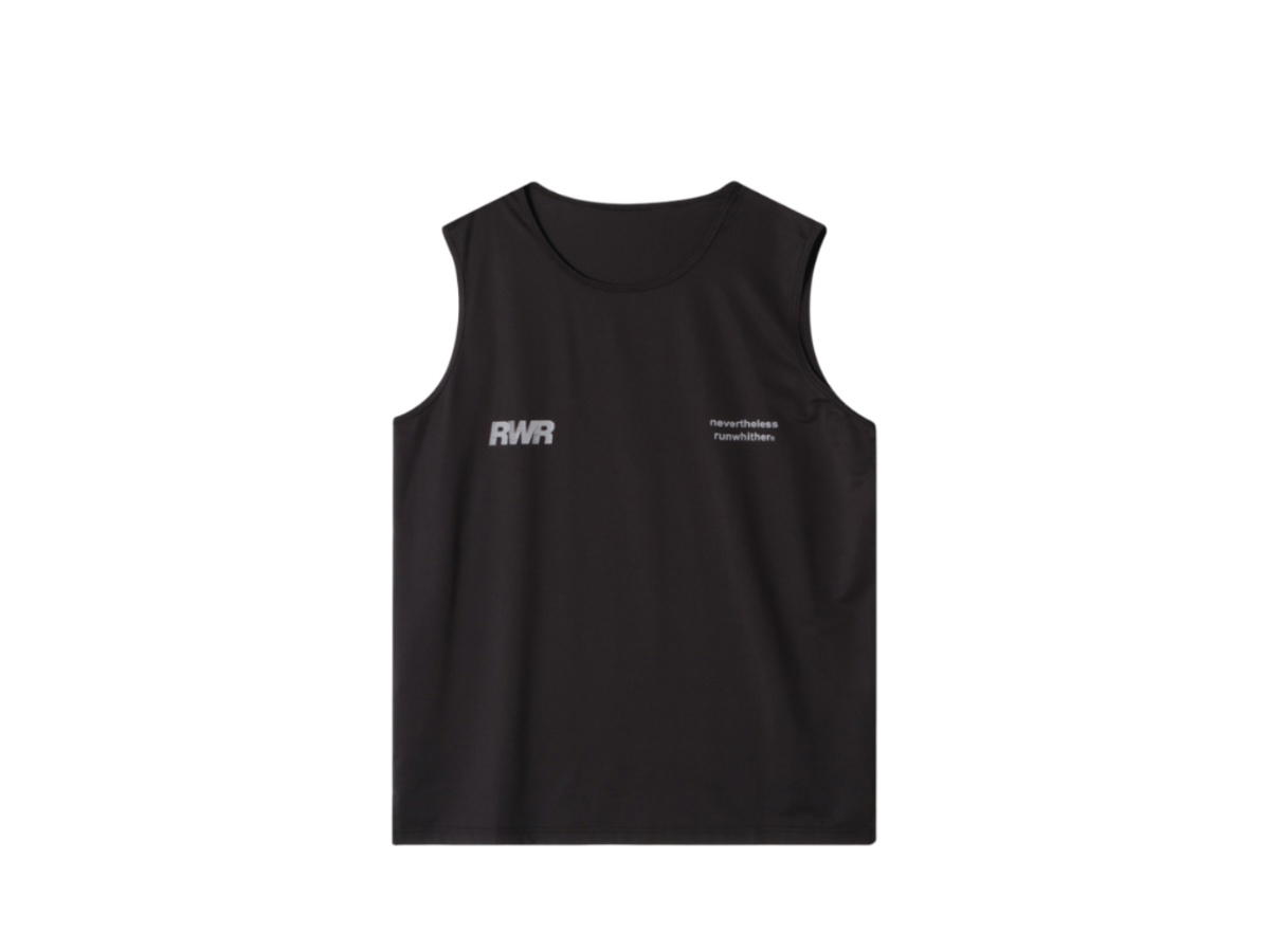 Runwhither Runwhither Training Singlet Black
