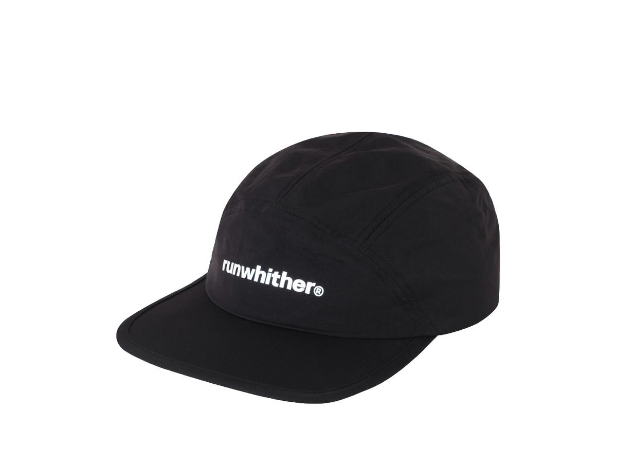 Runwhither Runwhither Reflector Running Cap Black