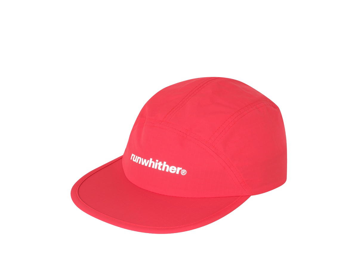 Runwhither Runwhither Reflector Running Cap Red