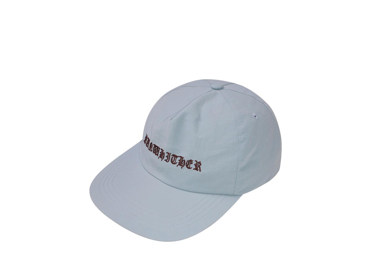 Runwhither Runwhither Letter Logo Cap Sky Blue