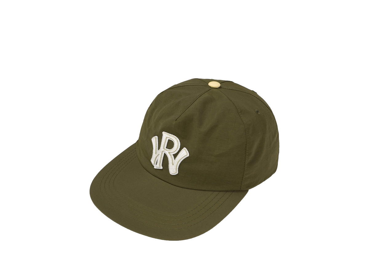 Runwhither Runwhither Leather Patch Cap Khaki