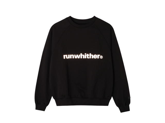 Runwhither Runwhither RWR Crewneck Sweatshirt Black - view 1