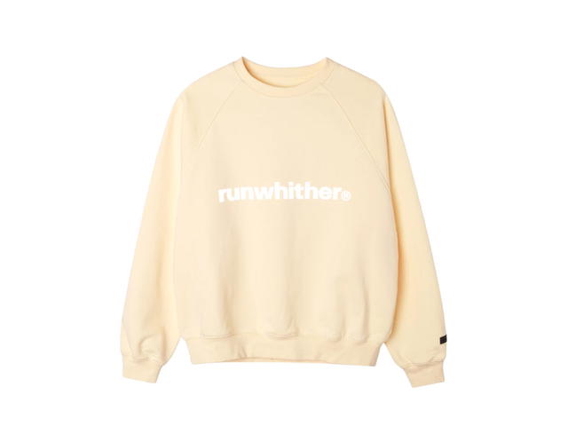 Runwhither Runwhither RWR Crewneck Sweatshirt Yellow - view 1
