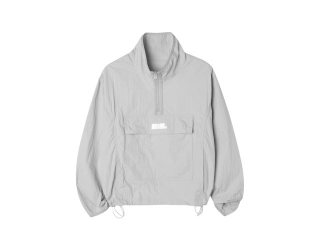 Runwhither Runwhither Windbreaker Anorak Jacket Grey - view 1