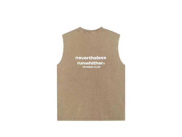Runwhither Runwhither Pigment Singlet Brown - view 2