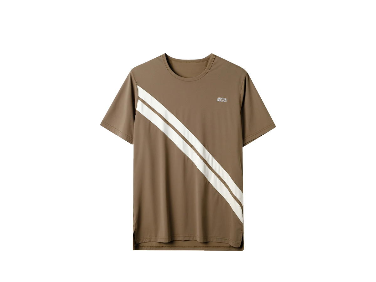 Runwhither Runwhither Classic Training Shirts Brown