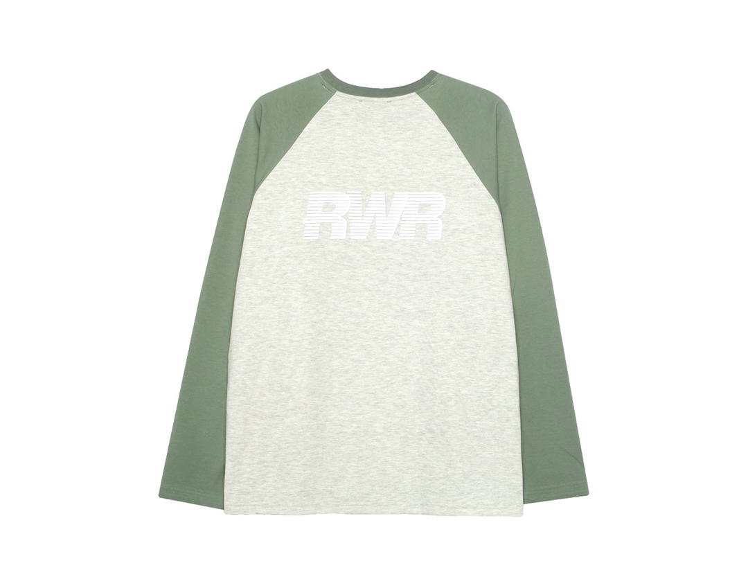 Runwhither Runwhither Essential Raglan Long Sleeve Oatmeal