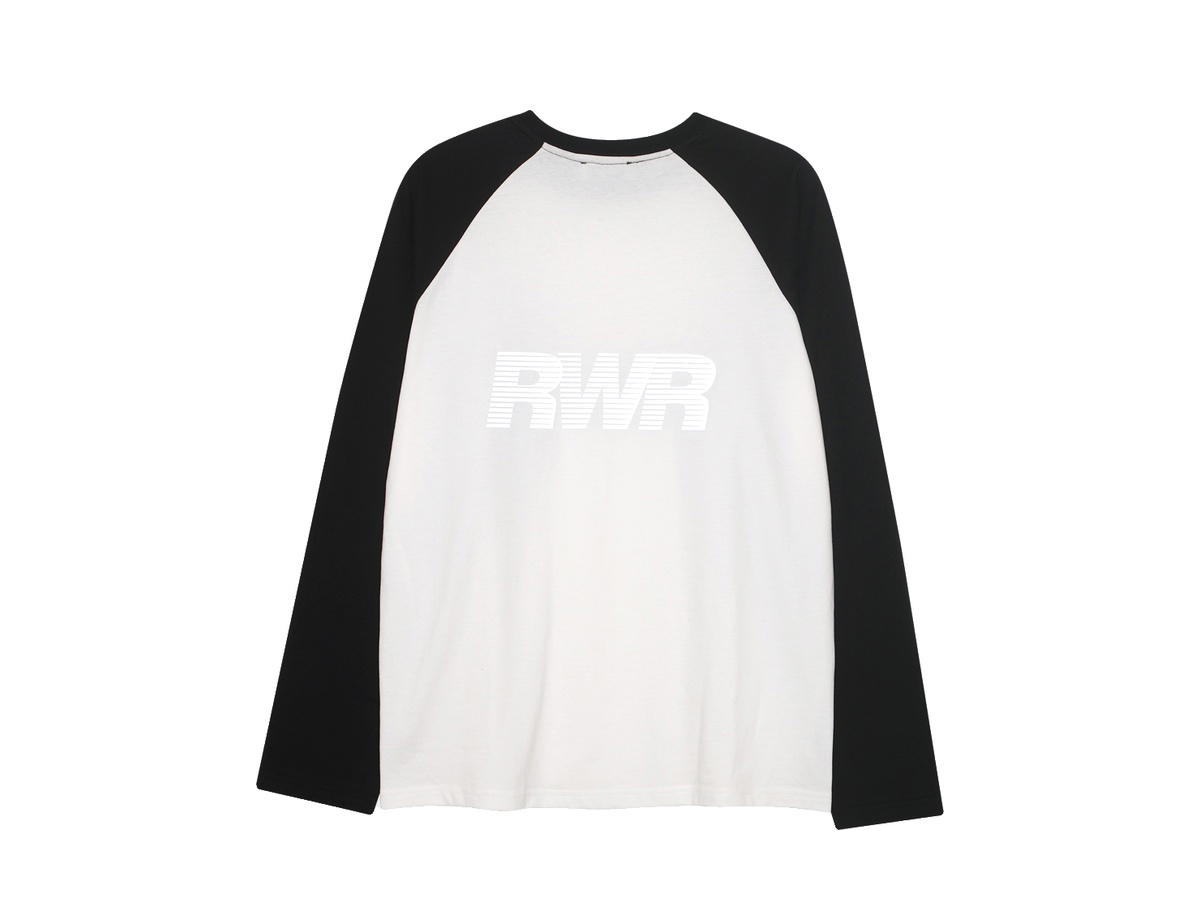 Runwhither Runwhither Essential Raglan Long Sleeve White