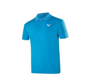 Buy Victor Badminton Polo Shirt Light Sea Blue at Sasom – Authentic and Ready to Ship