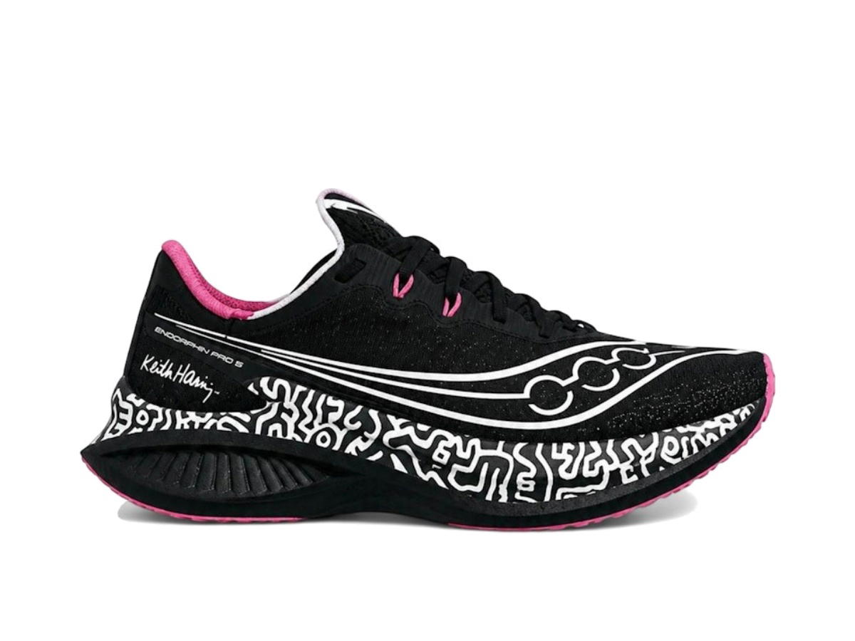 Saucony Saucony X Keith Haring Endorphin Pro 5 Black White Pink