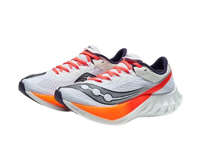Saucony Saucony Endorphin Pro 4 White Mix Orange - view 3