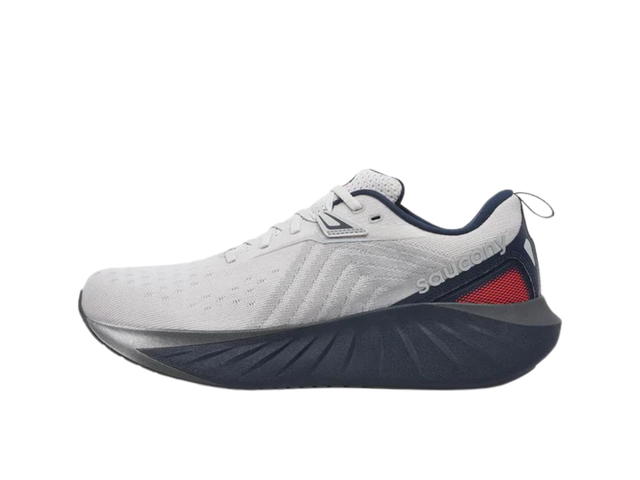 Saucony Saucony Triumph 22 Abrasion Resistant Low Top White Dark Blue - view 2
