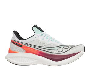 Buy Saucony Endorphin Pro 5 White Crimson at Sasom – Authentic and Ready to Ship