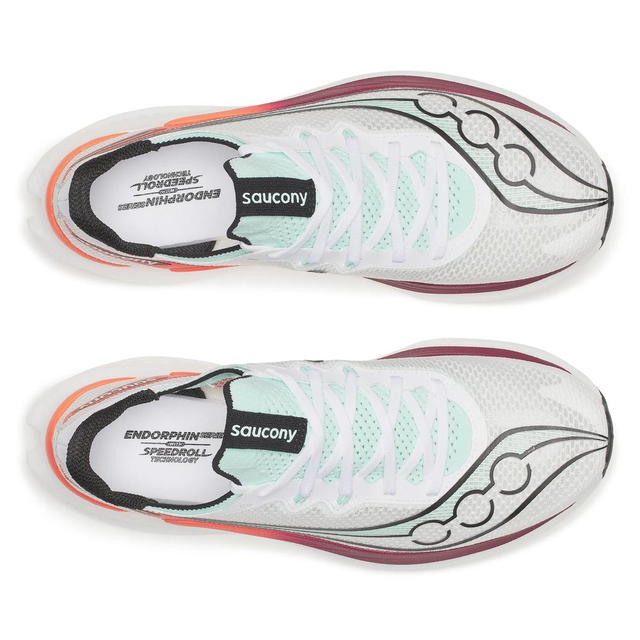 Saucony Saucony Endorphin Pro 5 White Crimson - view 5
