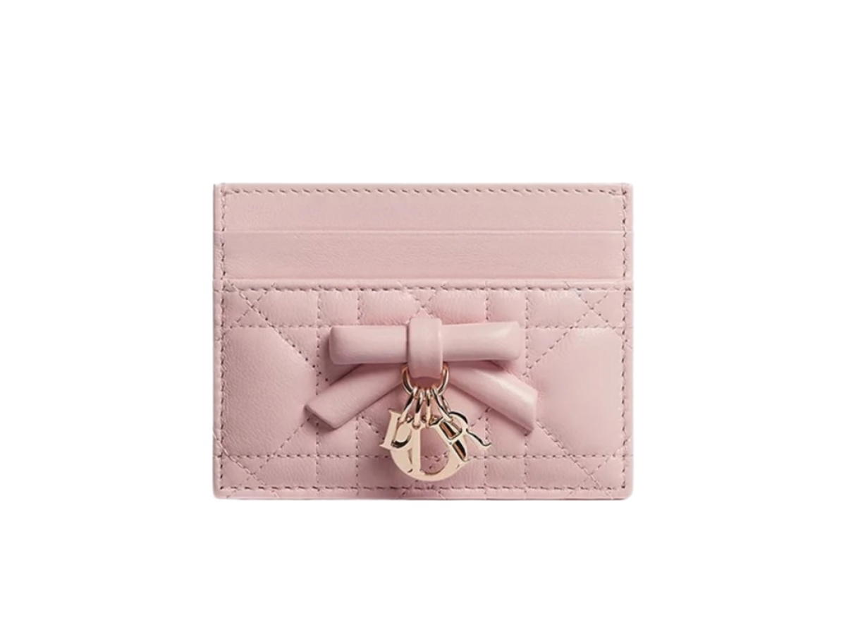 Dior Dior Lady Dior Freesia Cannage Lambskin Soupir Pink
