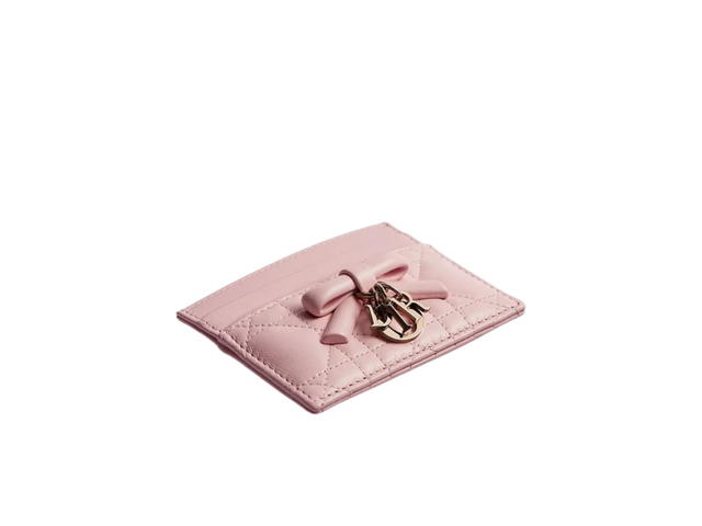 Dior Dior Lady Dior Freesia Cannage Lambskin Soupir Pink - view 2