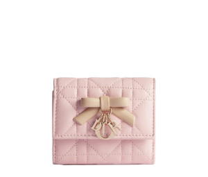 Buy Dior Lady Dior Hibiscus Wallet Sand Pink at Sasom – Authentic and Ready to Ship