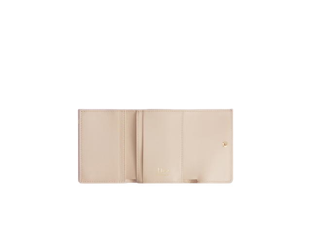 Dior Dior Lady Dior Hibiscus Wallet Sand Pink - view 3