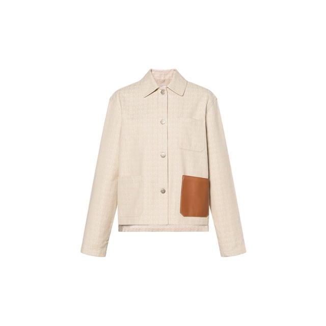 Loewe Loewe Anagram Jacket - Ecru - view 1