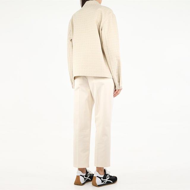 Loewe Loewe Anagram Jacket - Ecru - view 3