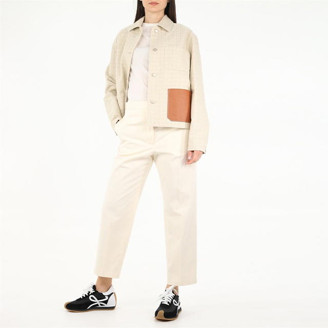 Loewe Loewe Anagram Jacket - Ecru - view 4