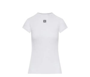 Buy Loewe Anagram Embroidered Slim Fit T-shirt White at Sasom – Authentic and Ready to Ship